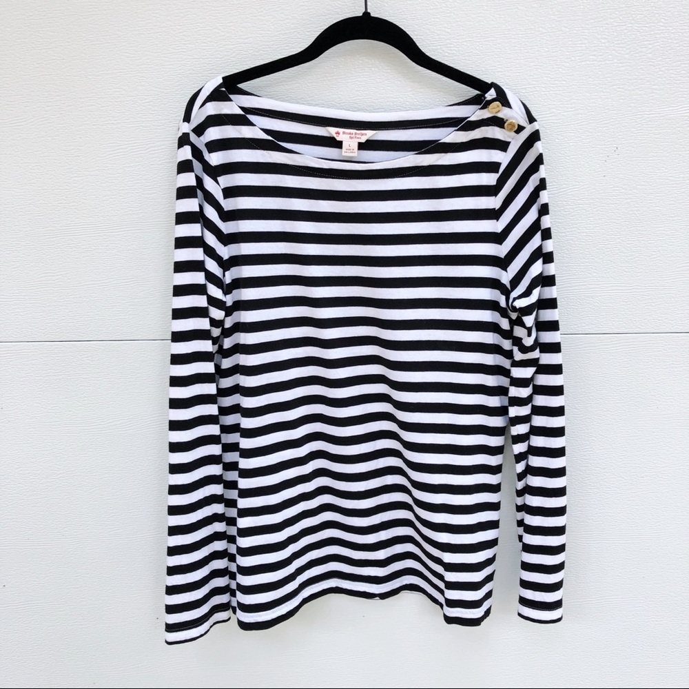 Brooks Brothers Striped Top